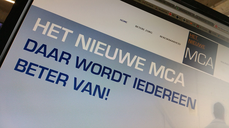 Gemeente Heerhugowaard staat achter website 'Het nieuwe MCA'; oppositie is verbijsterd