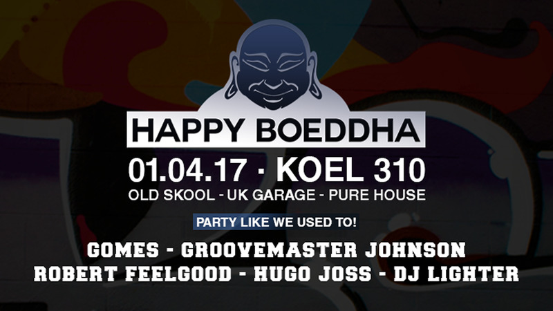 Happy Boeddha 90's feestje in Koel310