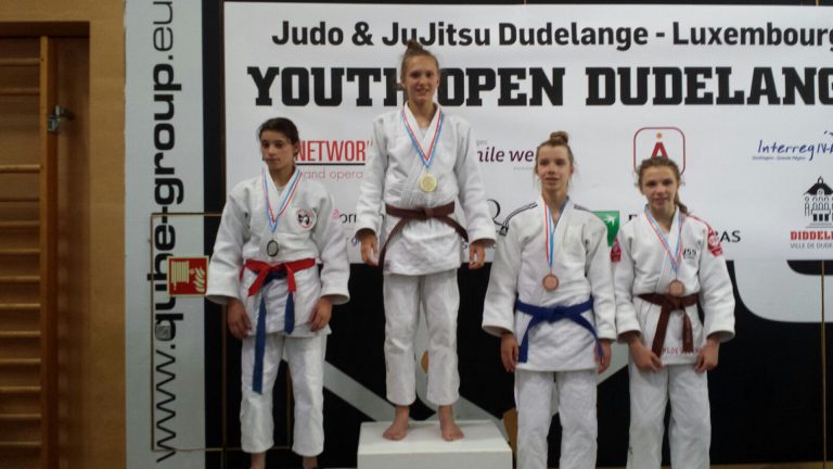 Goud voor judoka Esmee Kroon bij Luxemburg Youth Cup