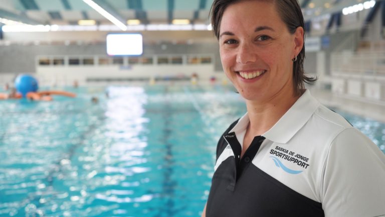 Talentcoach traint zwemtalent uit de regio Alkmaar
