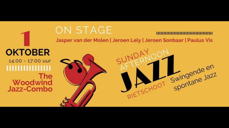 Sunday Afternoon Jazz op zondagen bij De Rietschoot ?