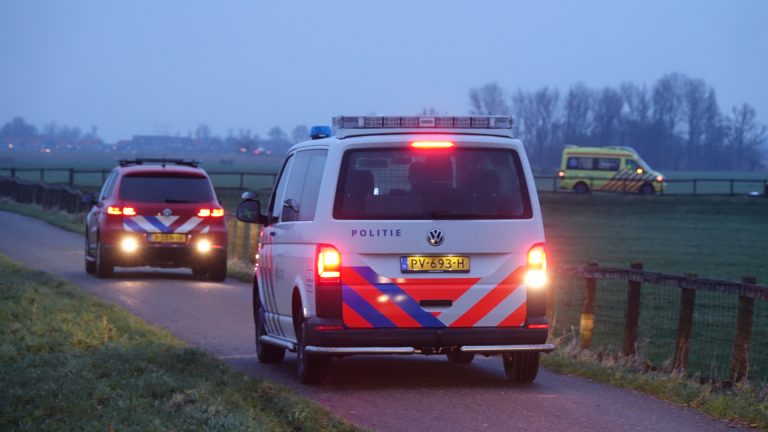 Voorbijganger vindt omgekomen fietser in Oost-Graftdijk