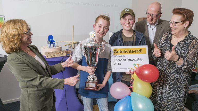 Leerlingen Jan Arentsz winnaars Technasium-wedstrijd