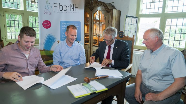 Overeenkomst voor snel internet in buitengebied Alkmaar