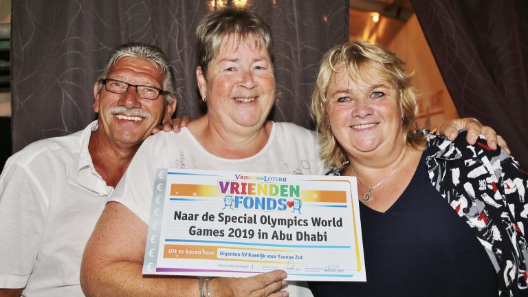 Coach Yvonne Zut toch mee met Giganten naar World Special Olympics