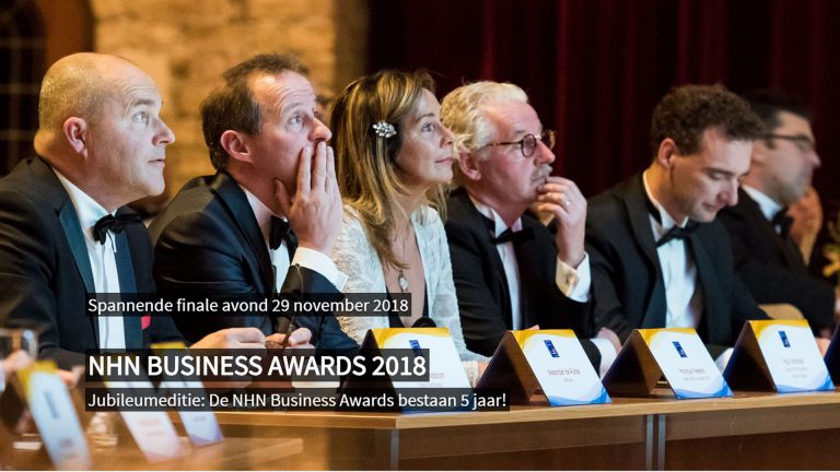 Vijf Alkmaarse finalisten voor NHN Business Awards 2018