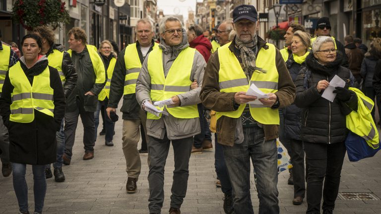 Protest van ‘gele hesjes’ in Alkmaar vreedzaam verlopen