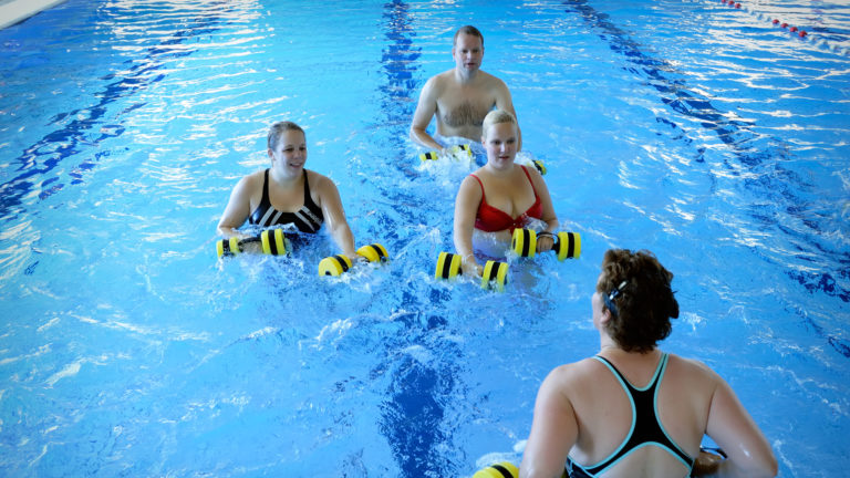 Aquafit lessen in Alkmaarse Zwembad De Hout