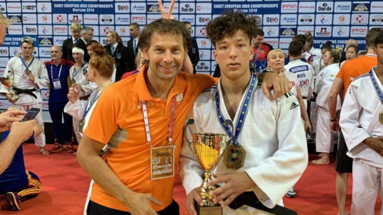 Judoka Jonathan Houkes met Europees brons naar huis