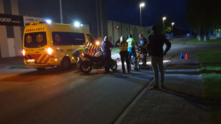 Leerling raakt gewond tijdens motorrijles op Hermelijnkoog
