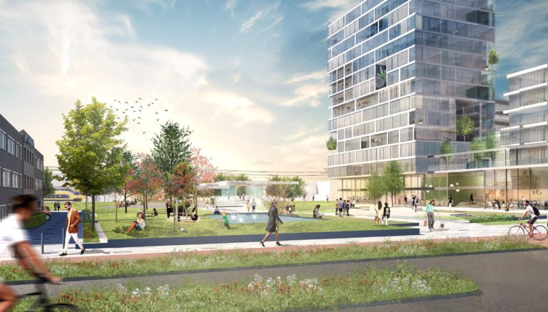 Plannen voor ‘micro city’ met stadstuin aan station Alkmaar Noord