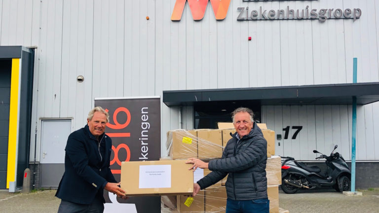 Nh1816 uit Langedijk doneert 12.000 mondkapjes aan Noordwest Ziekenhuisgroep