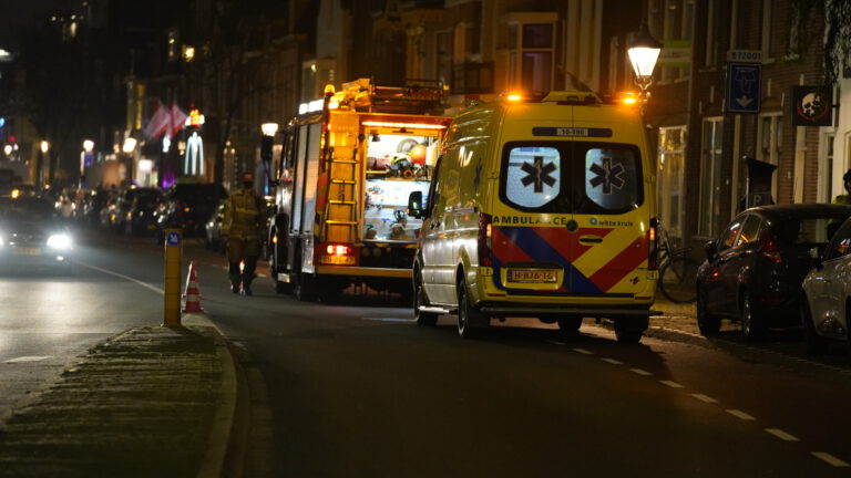 Brandweer en ambulance naar incident woning aan Alkmaarse Doelenkluft