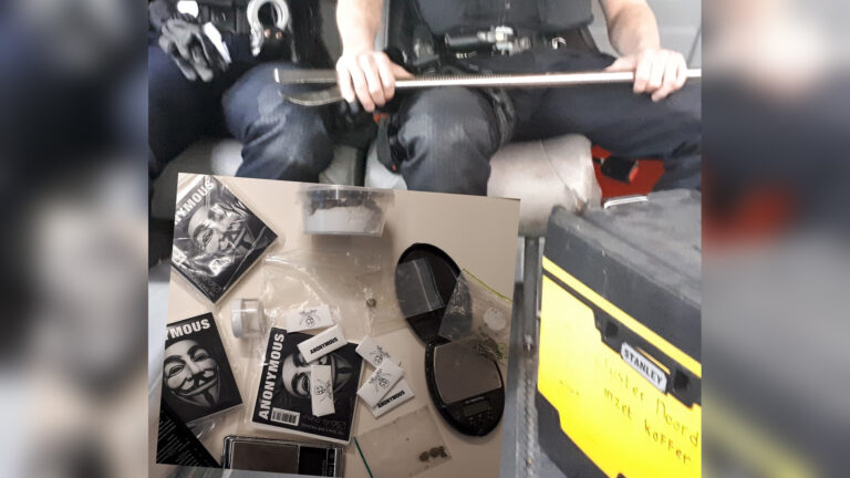 Politie Alkmaar houdt bewoner Gedempte Nieuwesloot aan vanwege cocaïnebezit