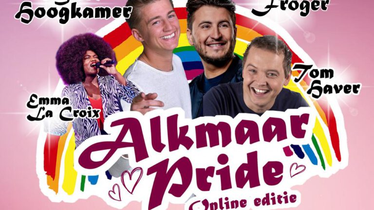 Alkmaar Pride via livestream in Podium Victorie: “Met een hoog LHBTIQ+ gehalte”