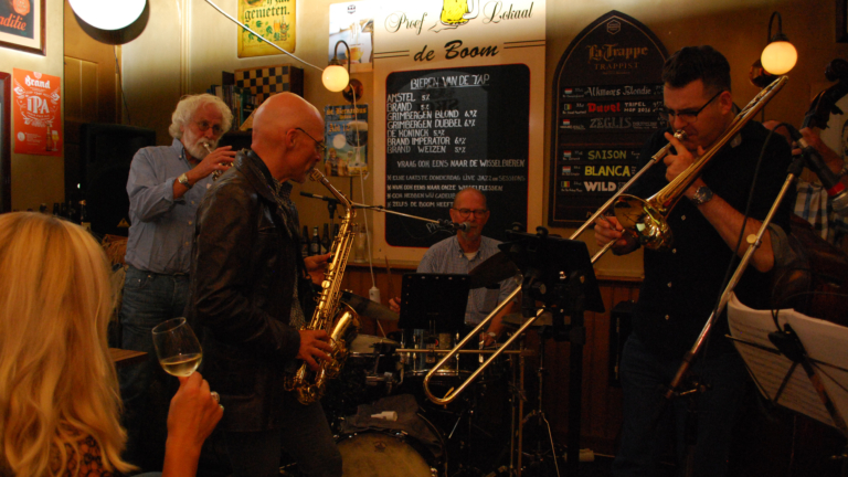 Maandelijkse jazz- en jamsessie op 25 augustus in Alkmaars Proeflokaal De Boom 🗓