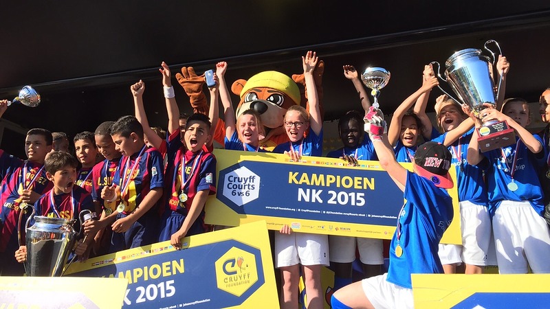 Alkmaarse teams tweede in bij Nederlands kampioenschap Cruyff Courts 6x6