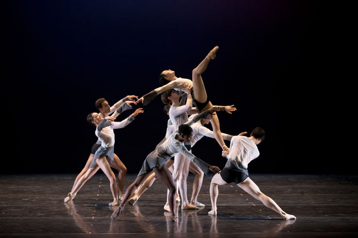Junior Company van het Nationale Ballet treedt op in De Vest
