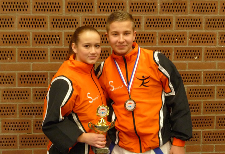 Succes voor karateteam Tom van der Kolk op Nederlands Kampioenschap: goud en brons