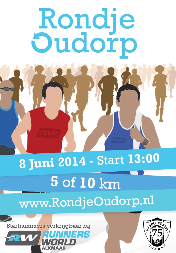 Eerste editie 'Rondje Oudorp' op 8 juni 2014